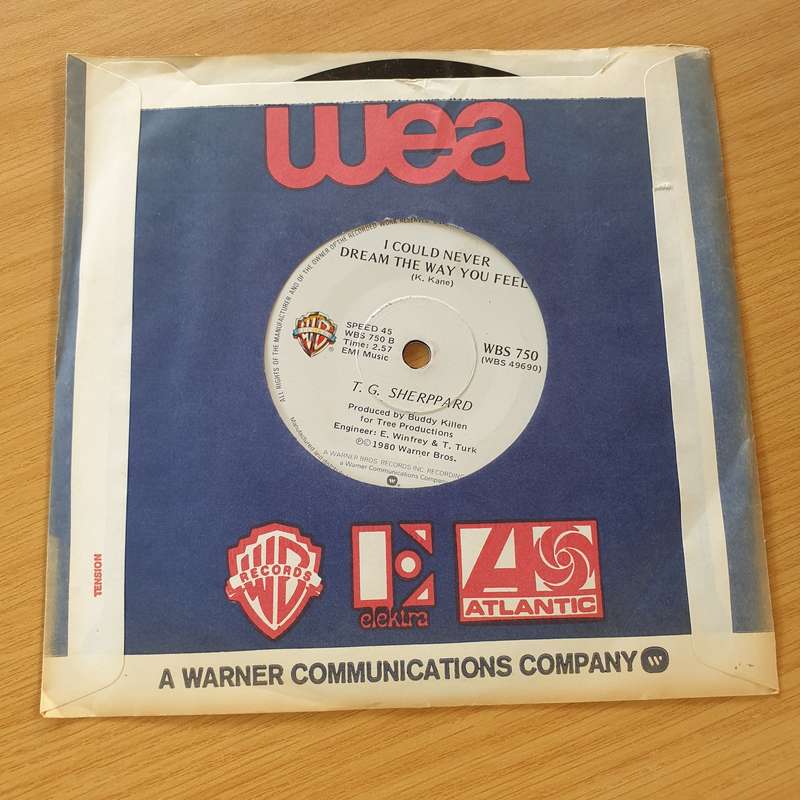 T.G. Sheppard  I Loved 'Em Every One / I Could Never Dream The Way You Feel - Vinyl 7" Record ...