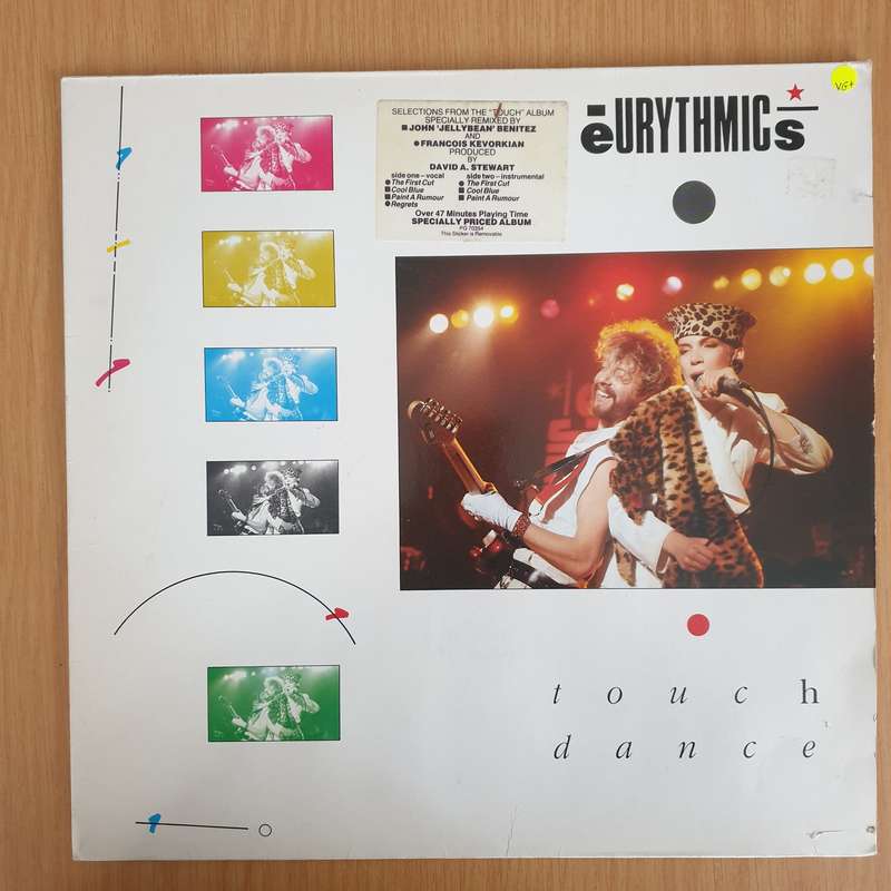 Eurythmics  Touch Dance  Vinyl LP Record - Very-Good+ Quality (VG+) (verygoodplus)