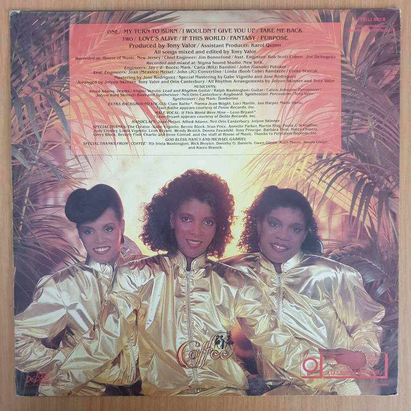 Coffee  Second Cup  Vinyl LP Record - Very-Good+ Quality (VG+) (verygoodplus)