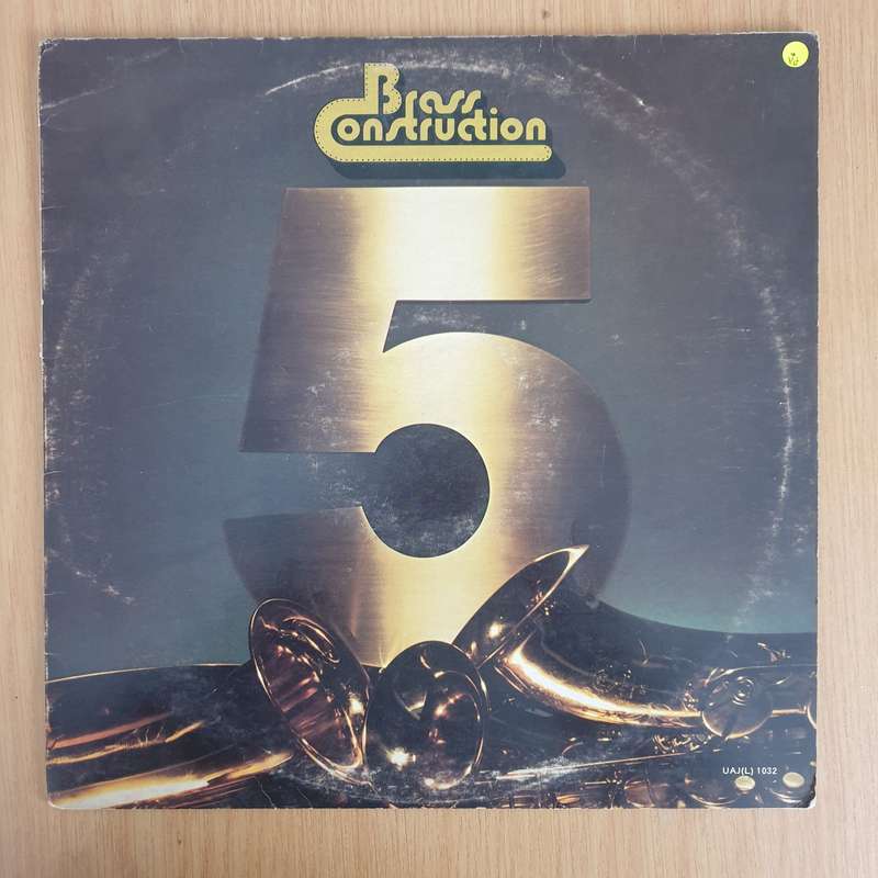 Brass Construction  Brass Construction 5  Vinyl LP Record - Very-Good Quality (VG)  (verry)