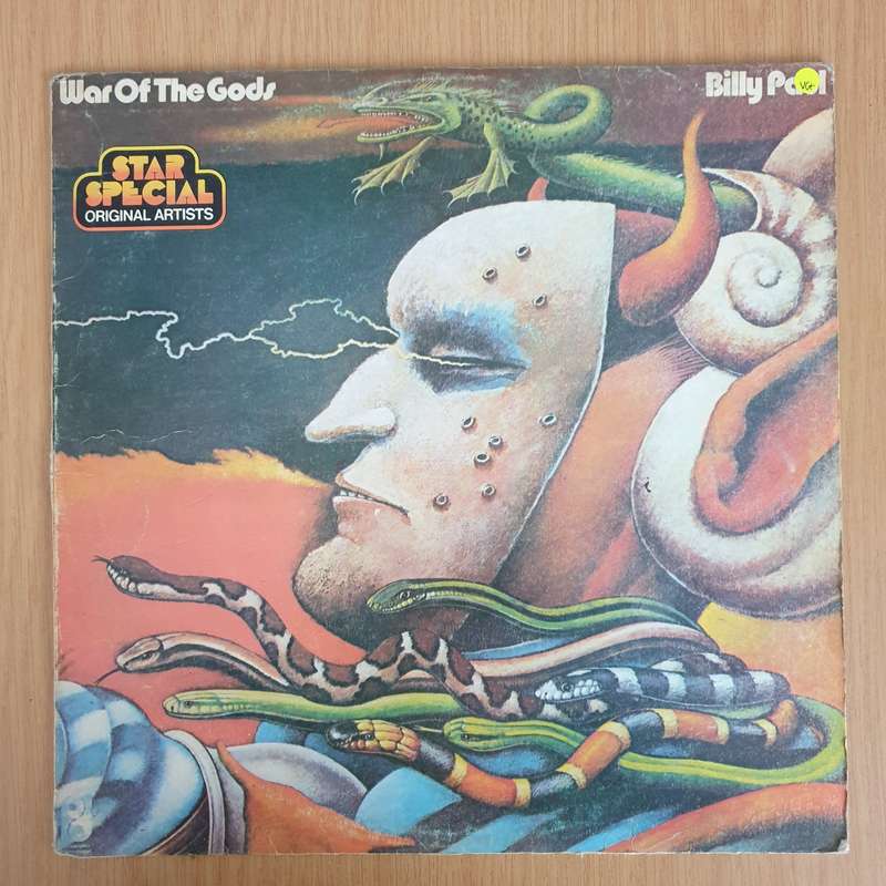Billy Paul  War Of The Gods  Vinyl LP Record - Very-Good+ Quality (VG+) (verygoodplus)