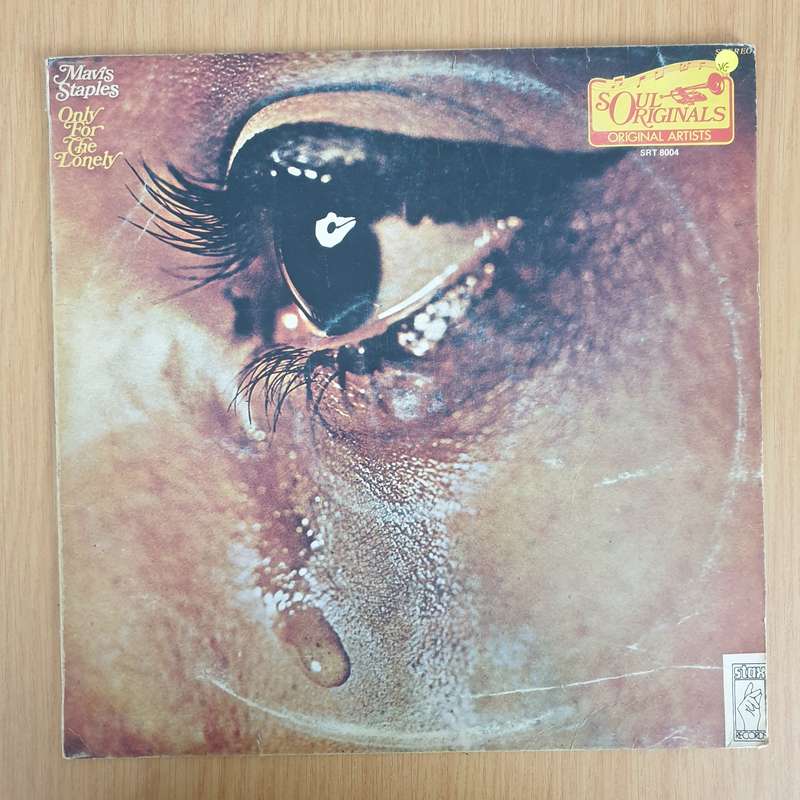 Mavis Staples  Only For The Lonely  Vinyl LP Record - Very-Good Quality (VG)  (verry)