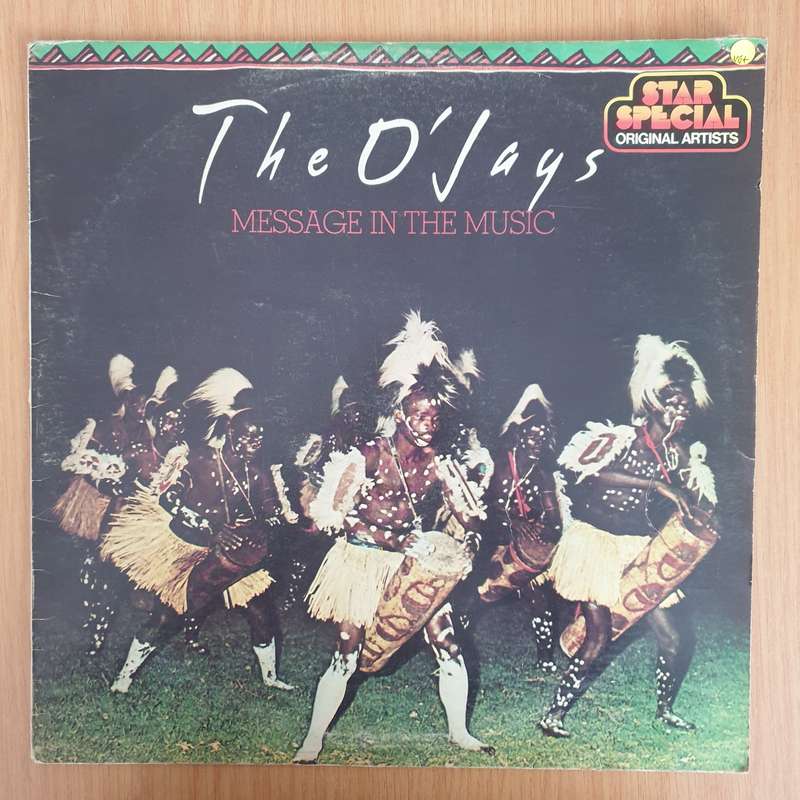 The O'Jays  Message In The Music  Vinyl LP Record - Very-Good+ Quality (VG+) (verygoodplus)