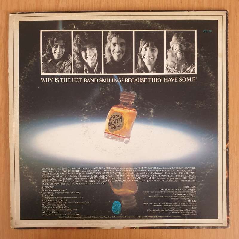 Sylvester And The Hot Band  Bazaar  Vinyl LP Record - Very-Good+ Quality (VG+) (verygoodplus)