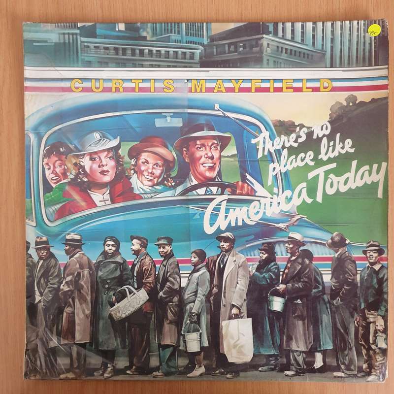 Curtis Mayfield  There's No Place Like America Today (CUC3304) - Vinyl LP Record - Very-Good+ ...