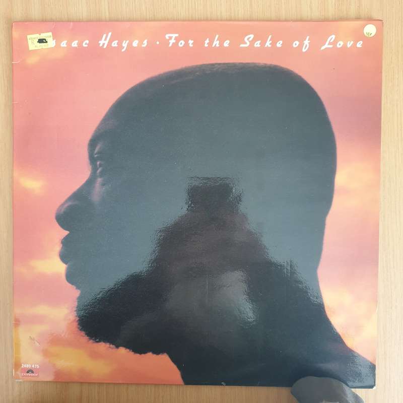 Isaac Hayes  For The Sake Of Love  Vinyl LP Record - Very-Good+ Quality (VG+) (verygoodplus)