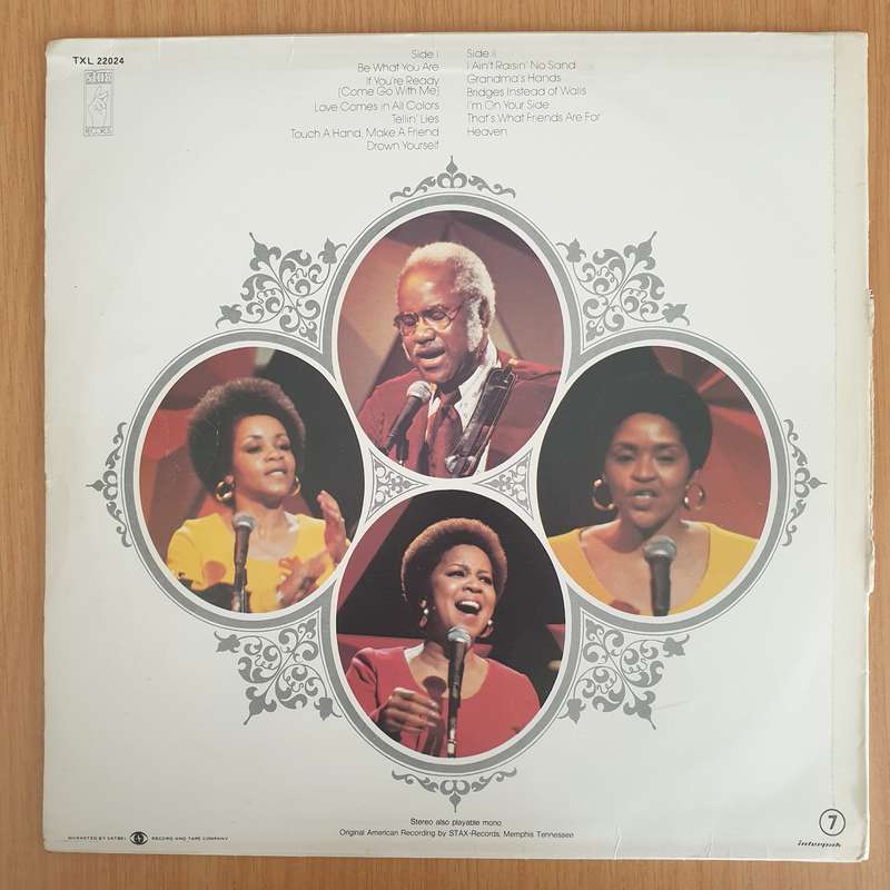The Staple Singers  Be What You Are  - Vinyl LP Record - Very-Good- Quality (VG-) (minus)