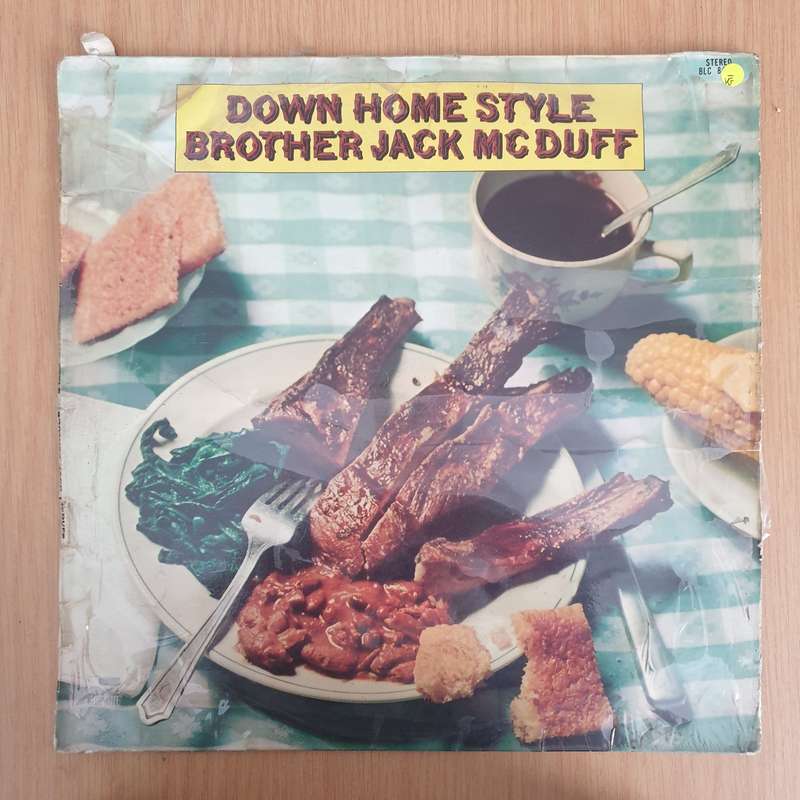 Brother Jack McDuff  Down Home Style   - Vinyl LP Record - Very-Good- Quality (VG-) (minus)