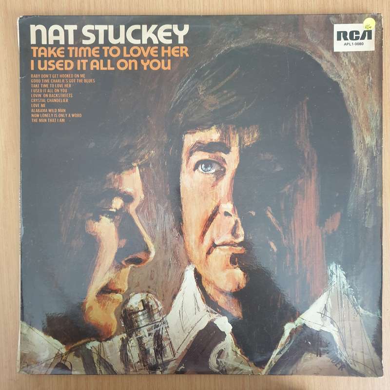 Nat Stuckey  Take Time To Love Her / I Used It All On You  Vinyl LP Record - Very-Good+ Qua...