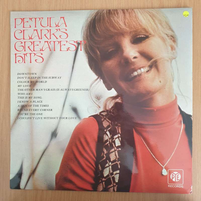 Petula Clark  Greatest Hits (UK- 18397)  Vinyl LP Record - Very-Good+ Quality (VG+) (ver...