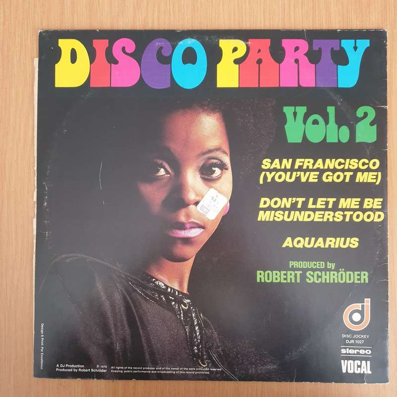 Disco Party Vol 2  Vinyl LP Record - Very-Good+ Quality (VG+) (verygoodplus)