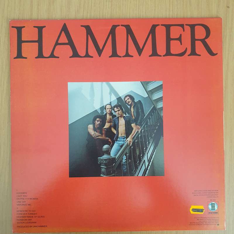 Hammer  Hammers  Vinyl LP Record - Very-Good+ Quality (VG+) (verygoodplus)