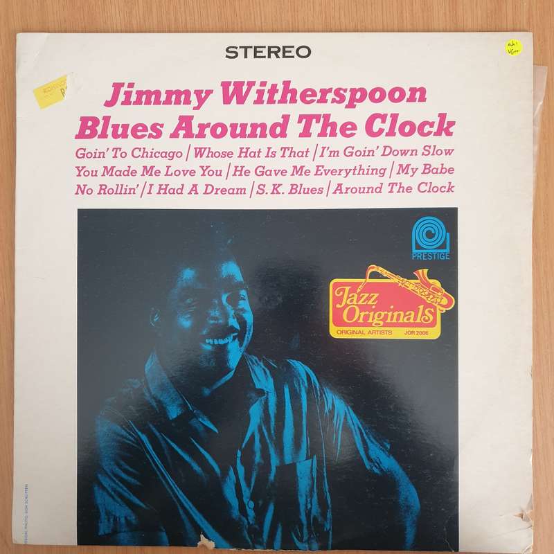 Jimmy Witherspoon  Blues Around The Clock - Vinyl LP Record - Very-Good+ Quality (VG+) (verygo...