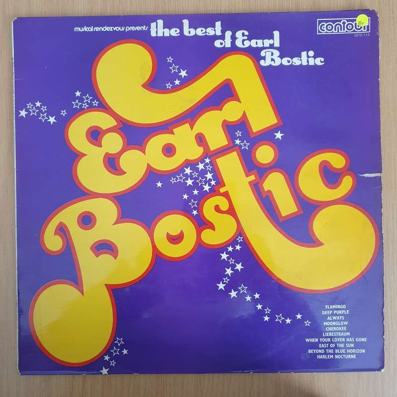 Earl Bostic  The Best Of Earl Bostic  Vinyl LP Record - Very-Good+ Quality (VG+) (verygoodp...