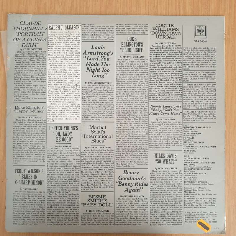 Jazz Critics' Choice (Miles Davis, Louis Armstrong...)  Vinyl LP Record - Very-Good+ Quality (...