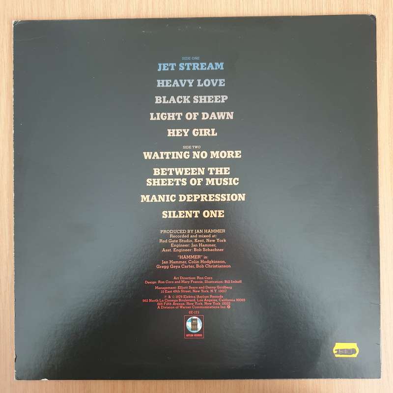 Hammer  Black Sheep  Vinyl LP Record - Very-Good+ Quality (VG+) (verygoodplus)