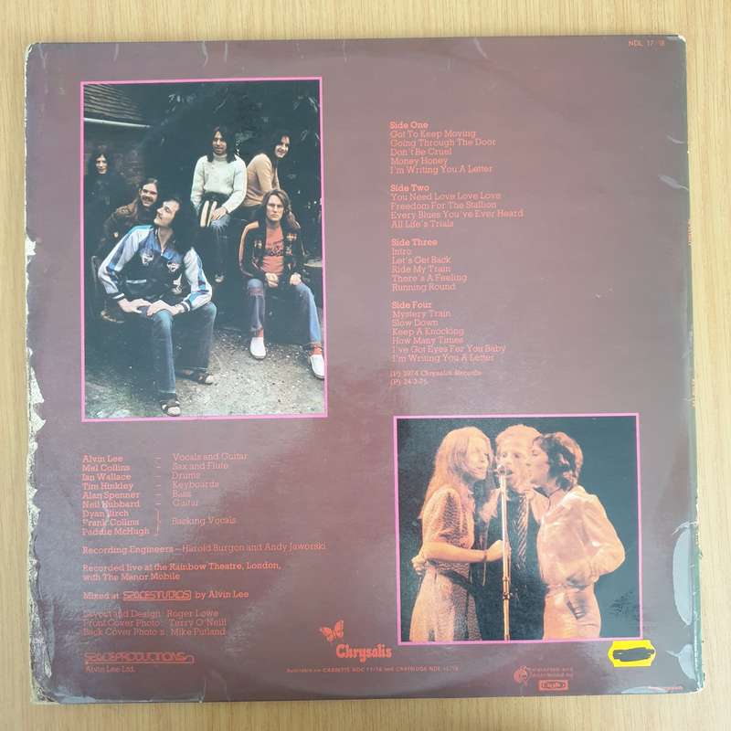 Alvin Lee & Co.  In Flight  Vinyl LP Record - Very-Good+ Quality (VG+) (verygoodplus)
