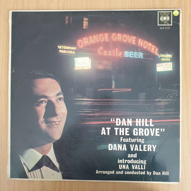 Dan Hill, Dana Valery, Una Valli  Dan Hill At The Grove  Vinyl LP Record - Very-Good+ Quali...