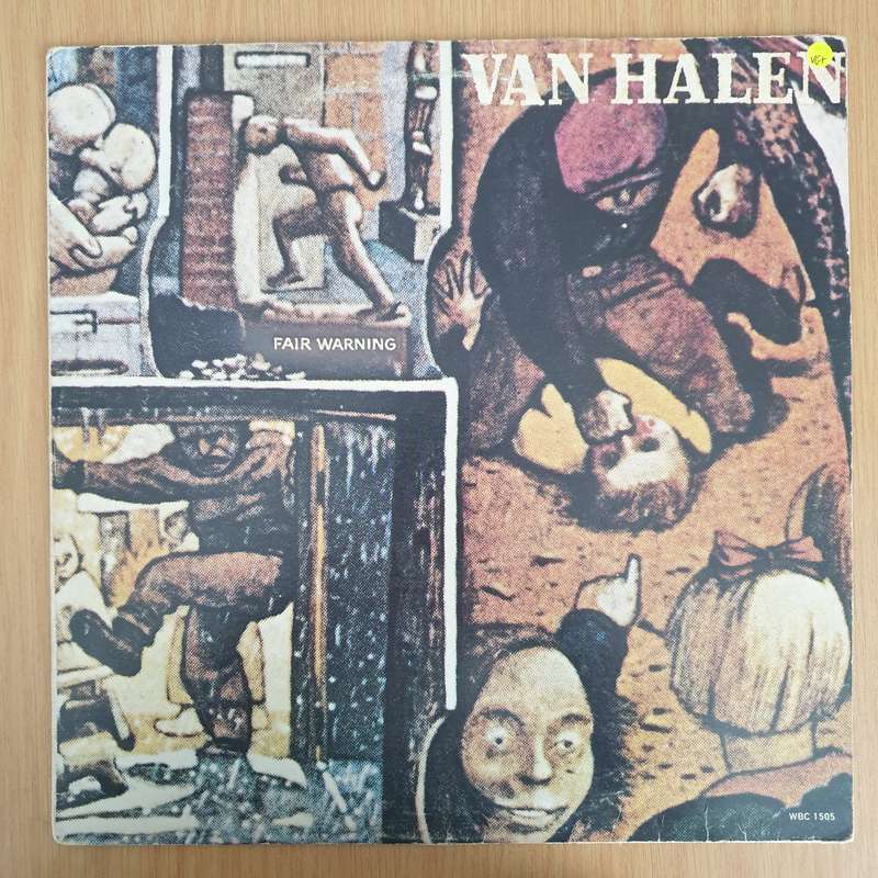 Van Halen  Fair Warning - Vinyl LP Record - Very-Good+ Quality (VG+) (verygoodplus)  (D)