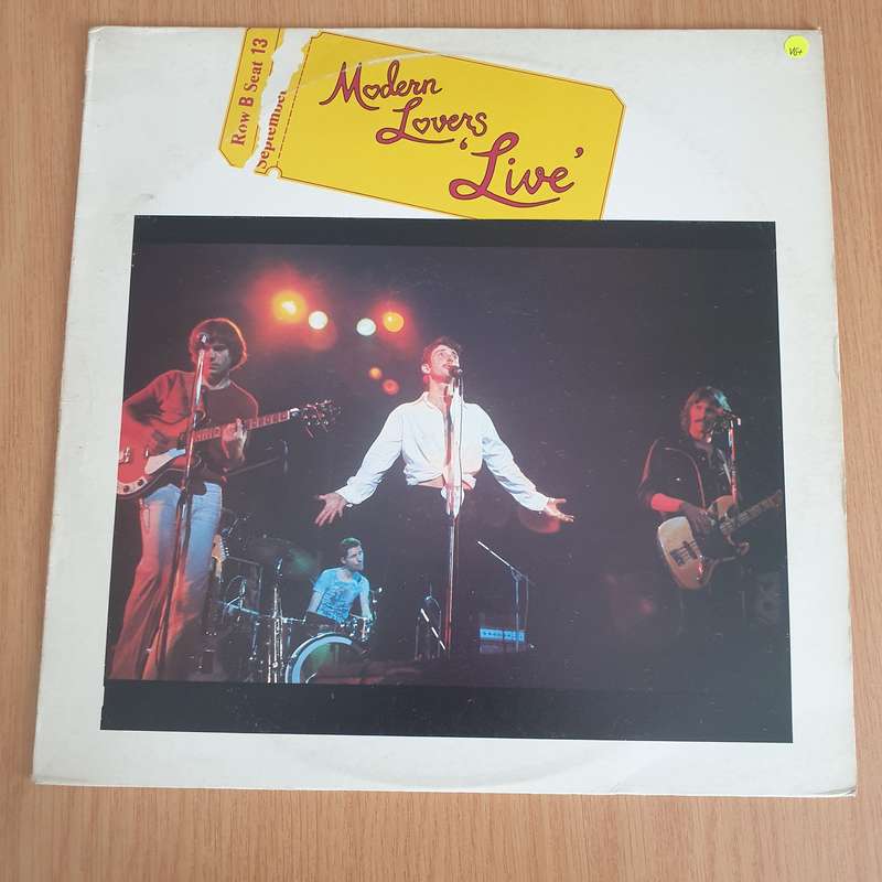 Modern Lovers  Live - Vinyl LP Record - Very-Good+ Quality (VG+) (verygoodplus)