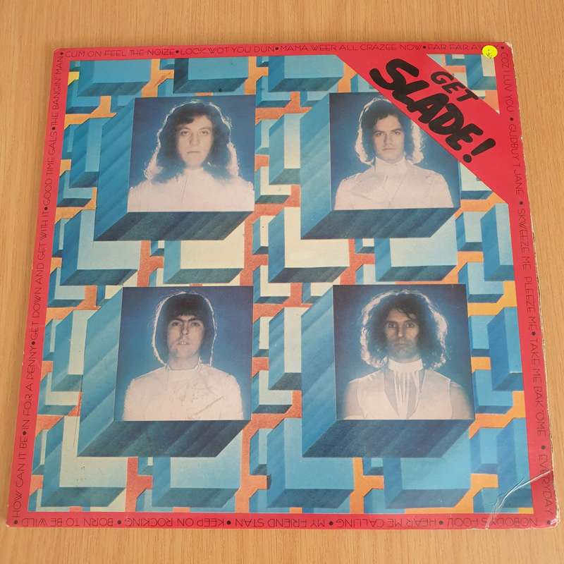 Slade  Get Slade! - Double Vinyl LP Record - Very-Good Quality (VG)  (verry)