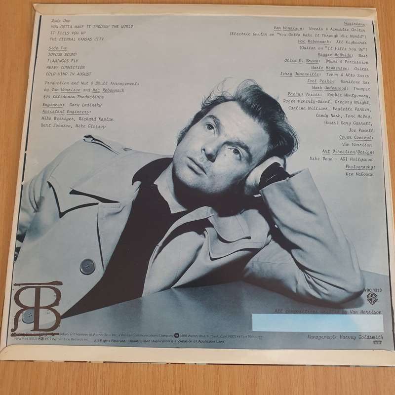 Van Morrison  A Period Of Transition (ZA) -  Vinyl LP Record - Very-Good+ Quality (VG+)