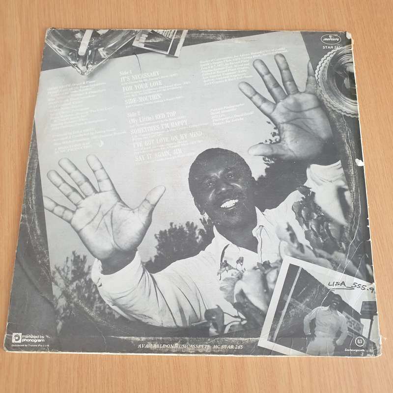 Jimmy Smith  It's Necessary  Vinyl LP Record - Very-Good- Quality (VG-) (minus)