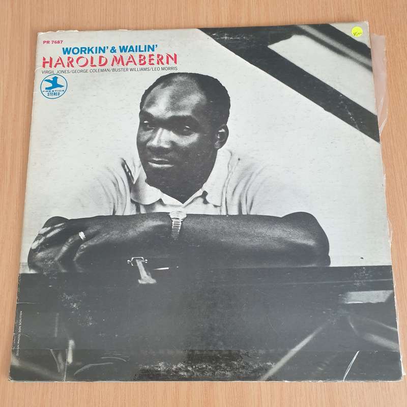 Harold Mabern  Workin' & Wailin' - Vinyl LP Record - Very-Good+ Quality (VG+) (verygoodplus)