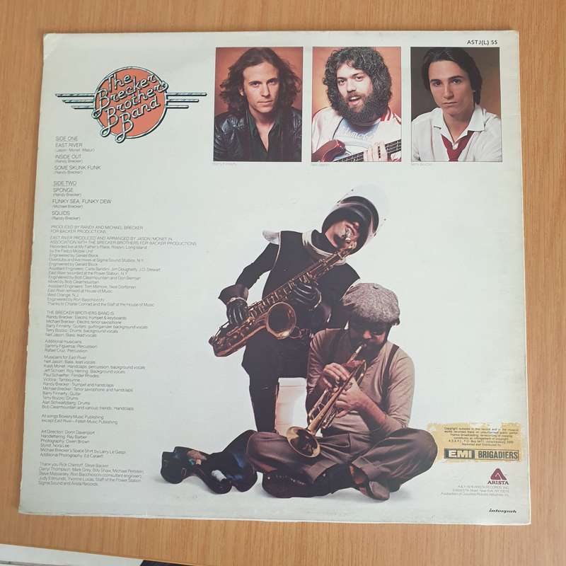 The Brecker Brothers  Heavy Metal Be-Bop - Vinyl LP Record - Very-Good+ Quality (VG+) (verygoo...