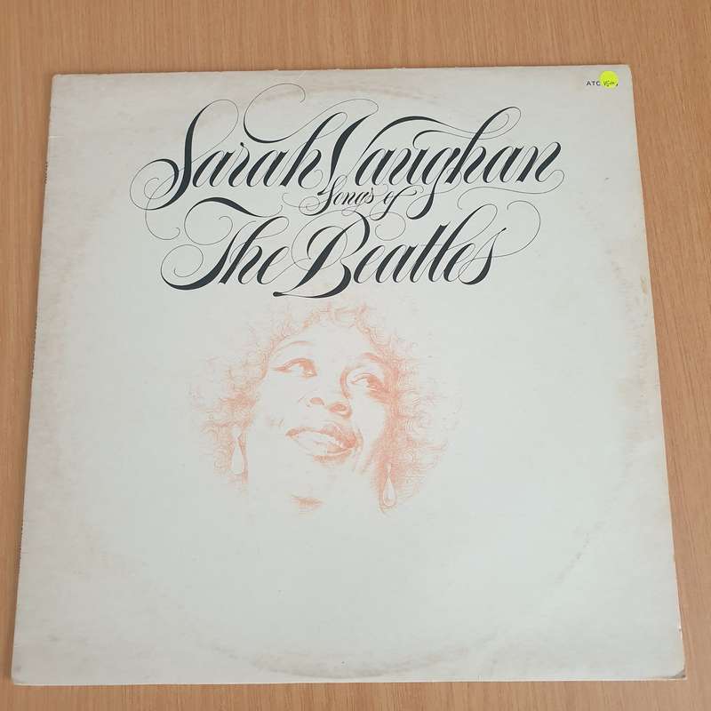 Sarah Vaughan  Songs Of The Beatles - Vinyl LP Record - Very-Good+ Quality (VG+) (verygoodplus)