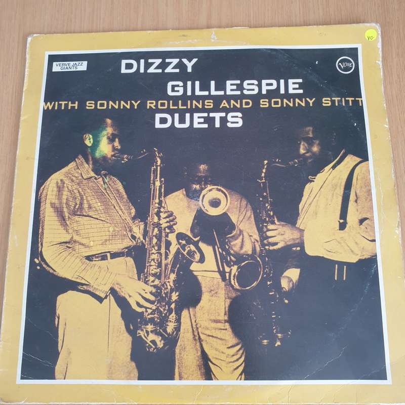 Dizzy Gillespie With Sonny Rollins And Sonny Stitt  Duets - Vinyl LP Record - Very-Good Qualit...