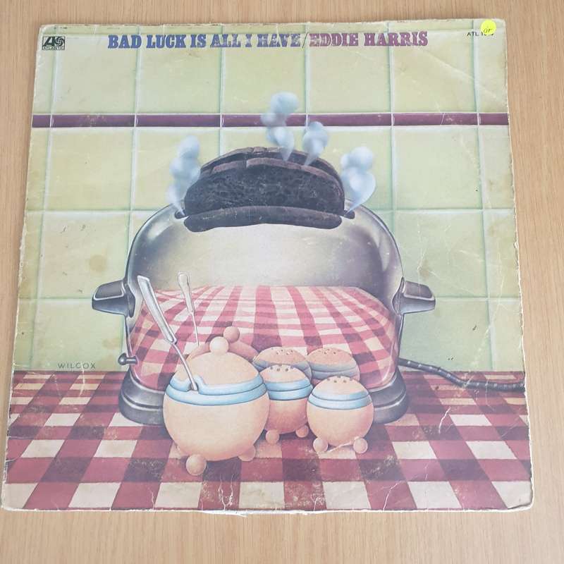 Eddie Harris  Bad Luck Is All I Have - Vinyl LP Record - Good+ Quality (G+) (gplus)