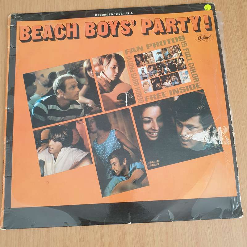 The Beach Boys  Beach Boys' Party! - Vinyl LP Record - Very-Good Quality (VG)  (verry)
