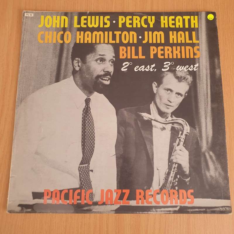 John Lewis   2 Degrees East - 3 Degrees West  - Vinyl LP Record - Very-Good+ Quality (VG+) (ve...