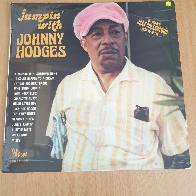 Johnny Hodges  Jumpin' With Johnny Hodges - Vinyl LP Record - Very-Good Quality (VG)  (verry)