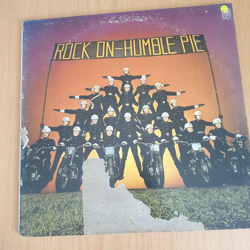 Humble Pie  Rock On - Vinyl LP Record - Very-Good+ Quality (VG+) (verygoodplus)