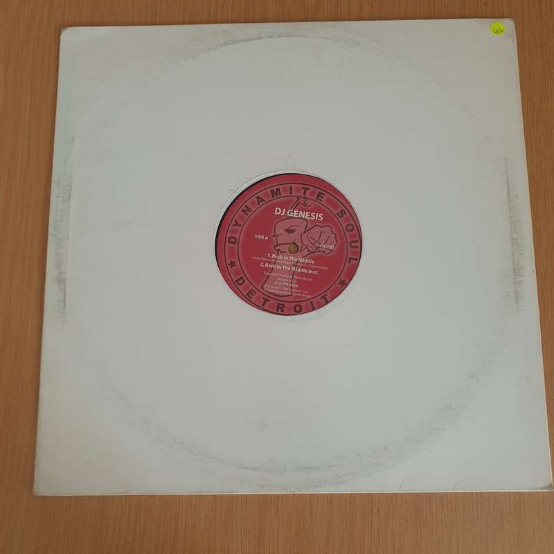 DJ Genesis  Back In The Middle - Vinyl LP Record - Very-Good+ Quality (VG+) (verygoodplus)
