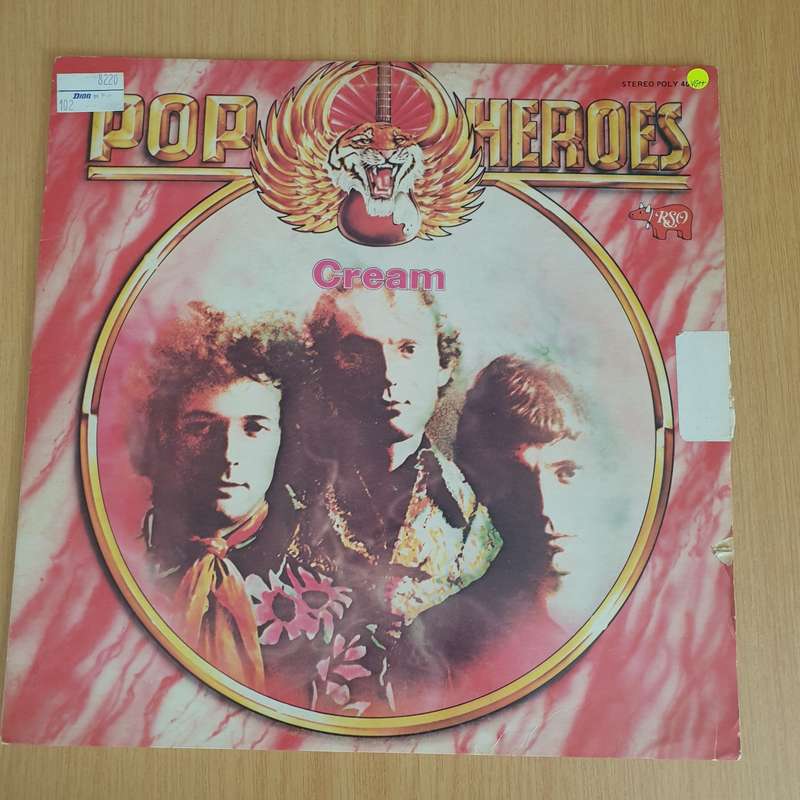 Cream  Cream (Rare Release) - Vinyl LP Record - Very-Good+ Quality (VG+) (verygoodplus)