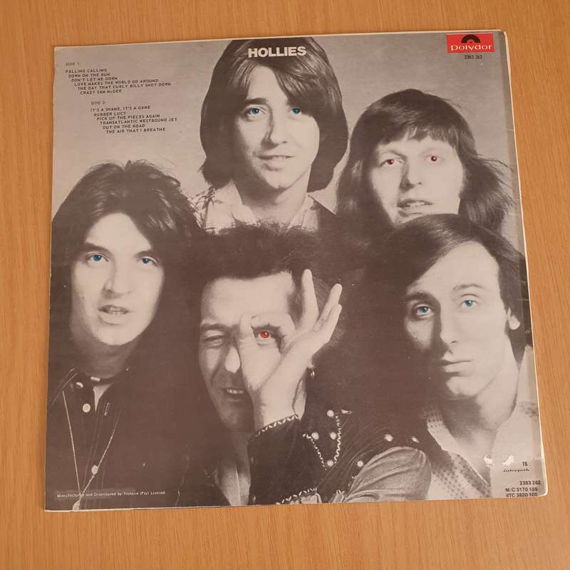 The Hollies  Hollies - Vinyl LP Record - Very-Good Quality (VG)  (verry)