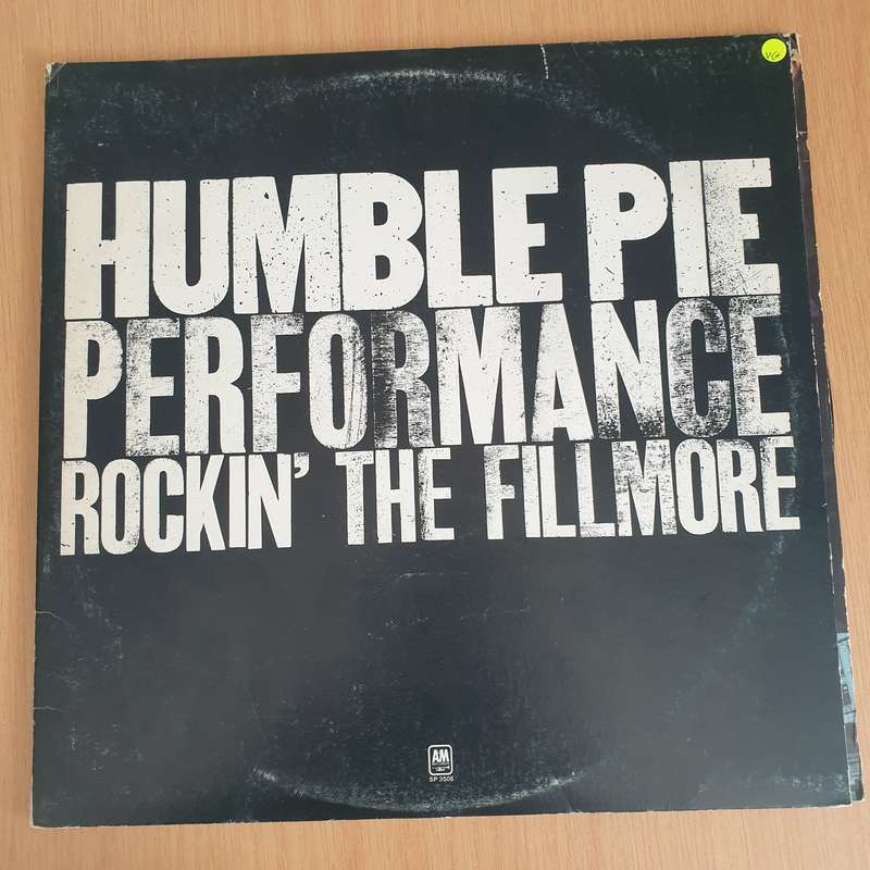 Humble Pie  Performance Rockin' The Fillmore - Vinyl LP Record - Very-Good+ Quality (VG+) (ver...