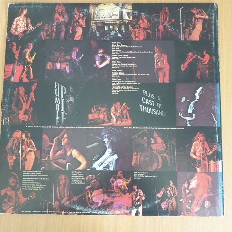 Humble Pie  Performance Rockin' The Fillmore - Vinyl LP Record - Very-Good+ Quality (VG+) (ver...