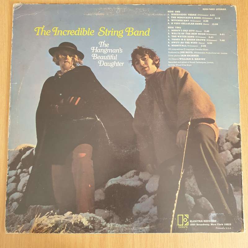 The Incredible String Band  The Hangman's Beautiful Daughter - Vinyl LP Record - Very-Good+ Qu...