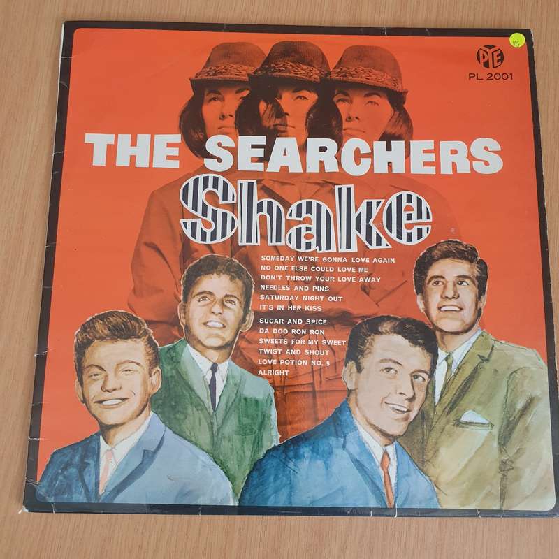 The Searchers  Shake - Vinyl LP Record - Very-Good Quality (VG)