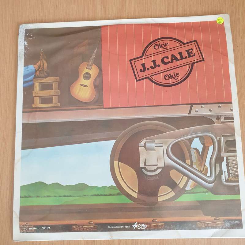 J.J. Cale  Okie (Italy Pressing) - Vinyl LP Record - Very-Good+ Quality (VG+) (verygoodplus)