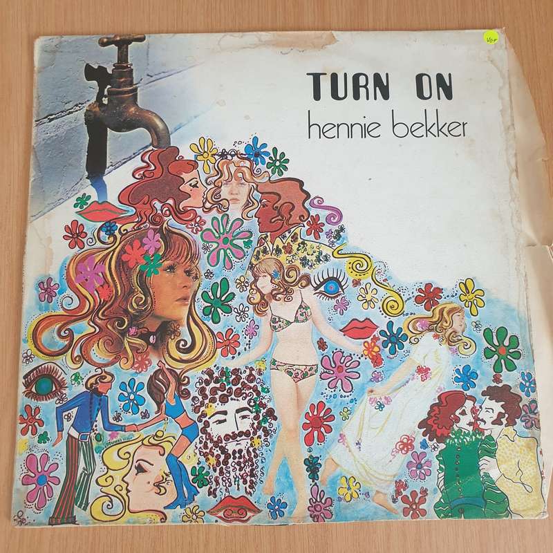 Hennie Bekker  Turn On - Vinyl LP Record - Very-Good+ Quality (VG+) (verygoodplus)