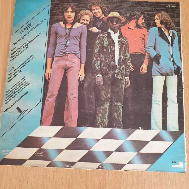 Traffic  The Low Spark Of High-Heeled Boys - Vinyl LP Record - Very-Good+ Quality (VG+) (ve...