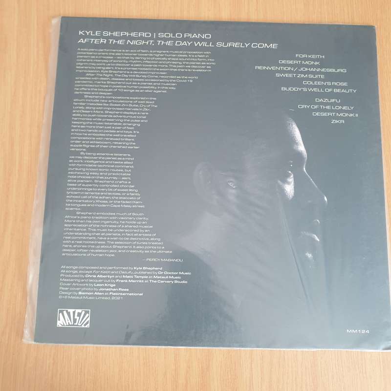 Kyle Shepherd  After the Night the Day Will Surely Come - Vinyl LP Record - Very-Good+ Quality...