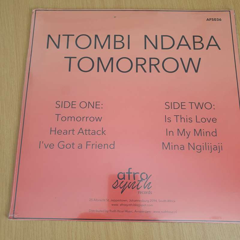 Ntombi Ndaba  Tomorrow -  Vinyl LP Record - Sealed