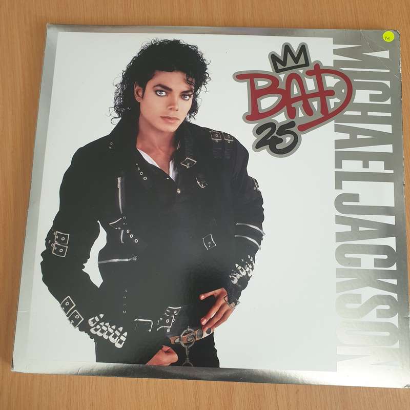 Michael Jackson  Bad 25 - Vinyl LP Record - Very-Good+ Quality (VG+) (verygoodplus)