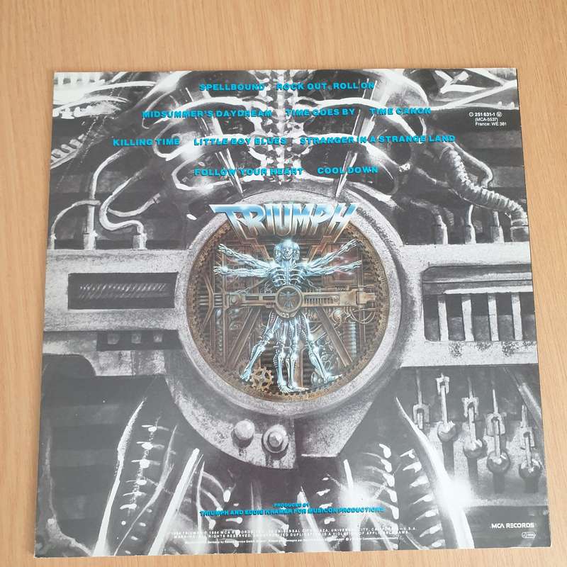 Triumph  Thunder Seven - Vinyl LP Record - Very-Good+ Quality (VG+) (verygoodplus)